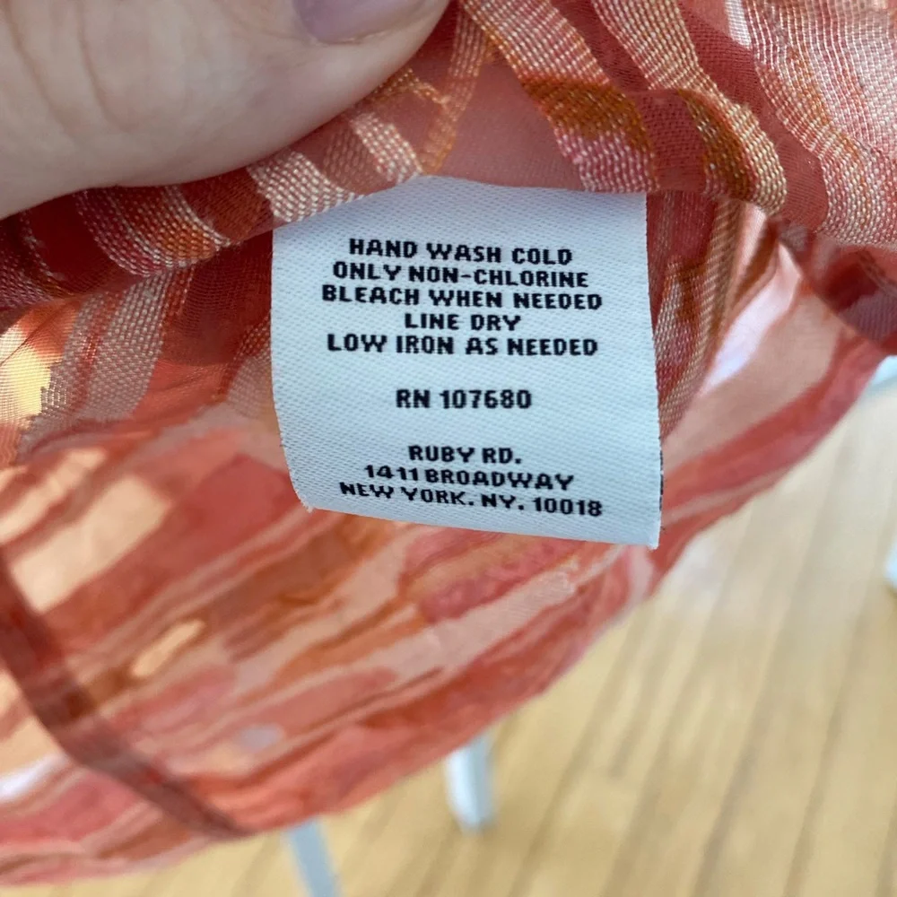 Ruby Rd. Women's Multicolor Button-Up Top - Picture 5 of 5